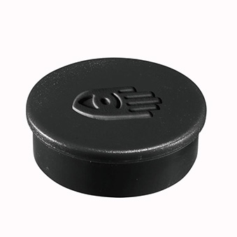 Black circle magnets